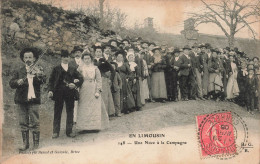 NOCES - En Limousin - Une Noce à La Campagne - Animé - Carte Postale Ancienne - Matrimonios