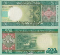 Mauretanien Pick-Nr: 18 Bankfrisch 2013 500 Ouguiya - Mauritanië