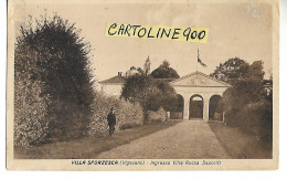 Lombardia-vigevano Villa Sforzesca Ingresso Villa Rocca Saporiti Veduta Anni 20 30 (formato Piccolo) - Vigevano