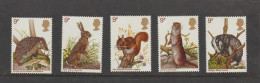 Great Britain 1977 British Wildlife Set Of 5 MNH ** - Nuevos