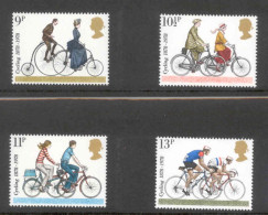 Great Britain 1978 Bicycles MNH ** - Unused Stamps