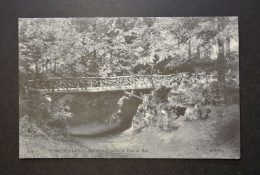 België - Belgique - Brussel - CPA  Bois De La Cambre  Le Pont De Bois - Ter Kamerenbos Obl. 1909 Brussel - Parks, Gärten