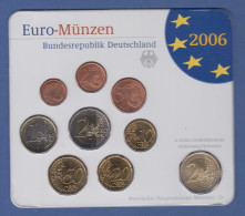 Bundesrepublik EURO-Kursmünzensatz 2006 D Normalausführung Stempelglanz - Ongebruikte Sets & Proefsets