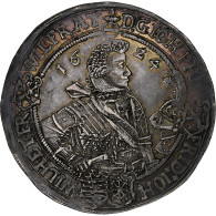 Duché De Saxe-Altenbourg, Jean-Philippe, Thaler, 1624, Saalfeld, Argent, TTB+ - Taler Et Doppeltaler