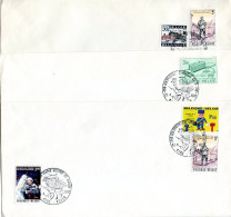 BE   1622    ----   Journée Du Timbre  --  9 Enveloppes Différentes  --  Cachet Eupen - La Gileppe  - Brieven En Documenten