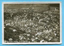 Winterthur Altstadt 1942 - Fliegeraufnahme Zensuriert Nach Bruxelles - Winterthur