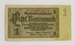 Allemagne : 1 Rentenmark Berlin 1937 - 5 Reichsmark