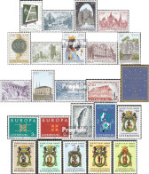 Luxemburg Postfrisch Europaschule 1963 Europaschule, Rotes Kreuz, Angeln U - Unused Stamps