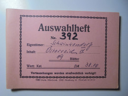 Auswahlheft Nr. 392 19 Blätter 42 Briefmarken  Österreich 1979-1988/Mi Nr. 1610-1911, Unvollständig Ein - Verzamelingen