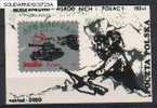 POLAND SOLIDARNOSC AFGHANISTAN POLISH MUJAHEDIN MS 1 OF 3000 ONLY (SOLID0723A/0647) - Solidarnosc-Vignetten