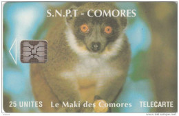 COMOROS ISL. - Maki, Chip SC5, Used - Comoren
