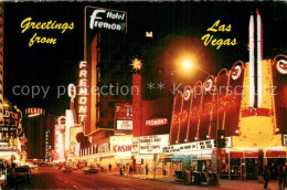 73772920 Las_Vegas_Nevada Fremont Street Bei Nacht - Sonstige & Ohne Zuordnung