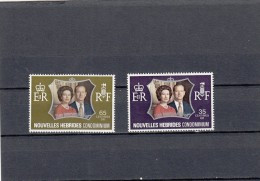 Nueva Hebrides Nº 354 Al 355 - Unused Stamps
