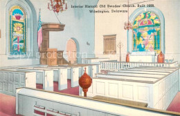 73755775 Wilmington_Delaware Interior Historic Old Swedes Church - Autres & Non Classés