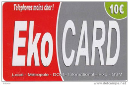 MAYOTTE(FRANCE) - EKO By XTS Telecom Prepaid Card 10 Euro, Used - Other - Africa