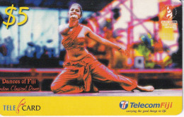 TARJETA DE LAS FIJI DE DANCES OF FIJI - Fidji