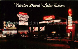 73683516 Lake_Tahoe_Nevada Night View Of Two Of Lake Tahoes North Shore Casinos - Sonstige & Ohne Zuordnung