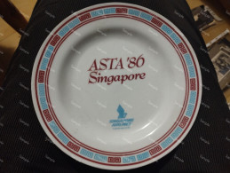 Dish Aviation ASTA '86 Singapore Airlines - Teller