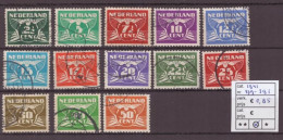 Netherlands Stamps Used 1931,  NVPH Number 379-391 See Scan For The Stamps - Usados