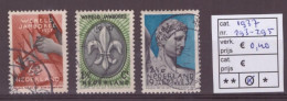 Netherlands Stamps Used 1937,  NVPH Number 293-295, See Scan For The Stamps - Gebruikt