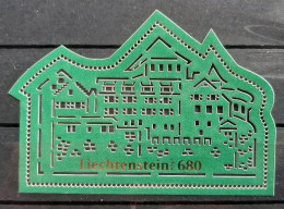 LIECHTENSTEIN 2024 ARCHITECTURE Famous Buildings VADUZ CASTLE - Fine S/S MNH - Unused Stamps