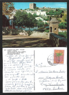 Postcard With Obliteration Of Castelo De Vide With Jewry And Castle. Postal Obliteração De Castelo De Vide Com Judiaria - Brieven En Documenten