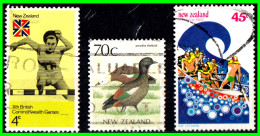 NUEVA ZELANDA  NEW ZEALAND  ( OCEANIA )  SELLOS DE DIFERENTES AÑOS Y VALORES - Used Stamps