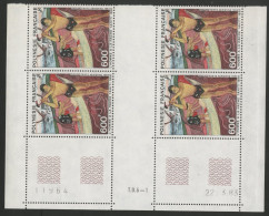 POLYNESIE Poste Aérienne PA N° 17 Bloc De Quatre Neuf ** (MNH) + Coin Daté 22/3/83 TB - Ungebraucht