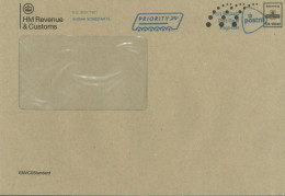 GREAT BRITAIN - 2024 - POSTAL PRIORITY FRANKING MACHINE COVER TO DUBAI. - Covers & Documents