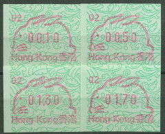 Hongkong 1987 ATM Jahr Des Hasen Satz 0,10/0,50/1,30/1,70 ATM 2c S1.2 Postfrisch - Distributori