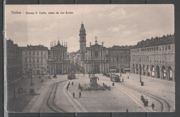 Torino - Piazza San Carlo Vista Da Via Roma - Plaatsen & Squares