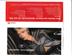 Railway Ticket - DB - Die Bahn - Germany - Tom Tailor Advertising - Tickets