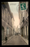 81 - LAUTREC - RUE DE LA MAIRIE - CARTE COLORISEE - Lautrec