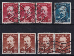 NORWAY 1949 - Canceled - Mi 340-342 - Used Stamps