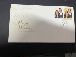 24-4-2024 (2 Z 54) Australia FDC - 2011 - Royal Wedding (Prince William & Katherine Middleton) - Premiers Jours (FDC)