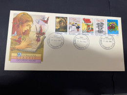 24-4-2024 (2 Z 54) Australia FDC - 1985 - Classic Children's Book - Omslagen Van Eerste Dagen (FDC)