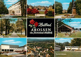 73933289 Arolsen_Bad Schlosshotel Residenzschloss Kaiser Wilhelm Denkmal Grosse  - Bad Arolsen