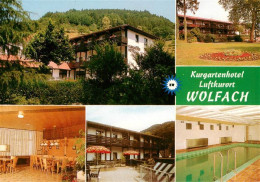 73931287 Wolfach_Schwarzwald Kurgarten Hotel Park Gastraum Hallenbad - Wolfach