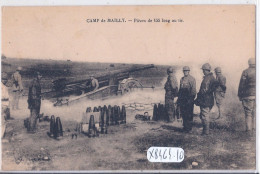 MAILLY-LE-CAMP- PIECE DE 155 LONG AU TIR - Mailly-le-Camp