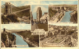 72458249 Bristol UK Clifton Suspension Bridge Park Street University Tower   - Bristol