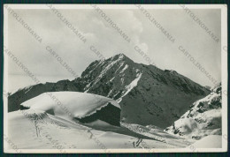 Biella Rifugio Mucrone Nevicata Cai Foto FG Cartolina KV8710 - Biella