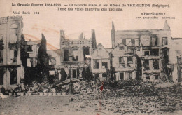 Termonde (1914-1915) - La Grande Place Et Les Hôtels - Dendermonde