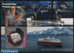 Norway 2016 Norden, Food Culture S/s, Mint NH, Health - History - Transport - Food & Drink - Europa Hang-on Issues - S.. - Ongebruikt