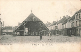 FRANCE - Milly (S Et O) - Les Halles - A Félix, édit - Couronnes Mortuaires - Animé - Carte Postale Ancienne - Milly La Foret