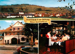 73929068 Wasenweiler Gasthaus Zur Sonne Gastraum Panorama - Ihringen