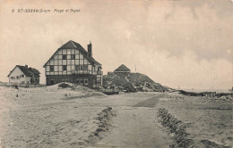 BELGIQUE - Koksijde - St. Idesbald - Sjm - Plage Et Digue - Carte Postale Ancienne - Koksijde