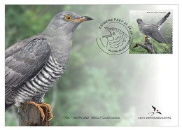 Estonia Estland Estonie 2024 Bird Of The Year Common Cuckoo Omniva FDC - Cuckoos & Turacos