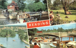 72452955 Reading Sonning Lock Caversham Court Gardens Bridge River Thames  - Autres & Non Classés