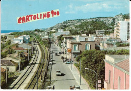 Calabria-reggio Calabria-bova Marina Veduta Linea Ferroviaria  E Case Zona Residenziale Fine Anni 60 - Autres & Non Classés