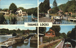 72450585 Maidenhead Riverside Thames Locks  - Other & Unclassified